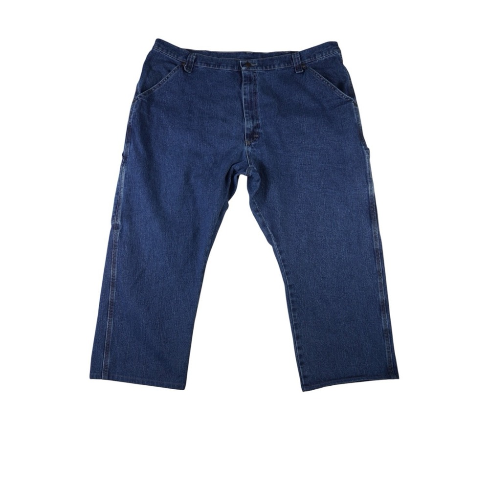 Wrangler Relaxed Fit Carpenter Jeans Men's 42x32 Hemmed 24‎ Inseam